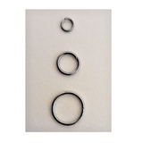 10-1000 Gunmetal Split Jump Ring Rings 4mm, 7mm, 10mm