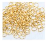 10 -1000 Gold Split Jump Ring Rings 4mm, 6mm, 7mm, 10mm