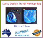 Lucky Design Damask Travel Makeup Candy Bag