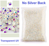 100-2000 4mm Rhinestones non hot fix Acrylic Flat Back