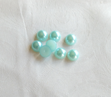 100/500/1000/2000 Faux Half Pearl Rhinestones Flat Back 4mm / 6mm