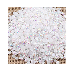 100-2000 AB 4 or 6mm - Flat Back Reflective Rhinestones Diamante Colours