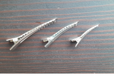 5-50 Silver Alligator Hair Clips 34mm 45mm or 60mm