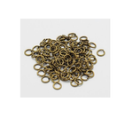 10-1000 Bronze Split Jump Ring Rings 4mm, 7mm, 10mm