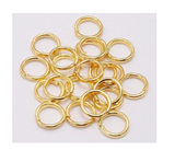 10 -1000 Gold Split Jump Ring Rings 4mm, 6mm, 7mm, 10mm