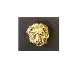 2 - 20 Lion Head Spacer Beads Gold and Silver