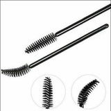 2/5/10/20/50/100/200/500x Spoolie eyebrow disposable mascara wands