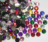 100-2000 6mm Rhinestones non hot fix Acrylic Flat Back