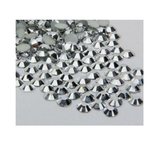 100-2000 AB 4 or 6mm - Flat Back Reflective Rhinestones Diamante Colours