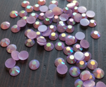 100-2000 AB 4 or 6mm - Flat Back Reflective Rhinestones Diamante Colours