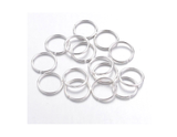 10/20/50/100/200/500/1000 Split Jump Rings 6mm 7mm 10mm x 0.7 Thin Link